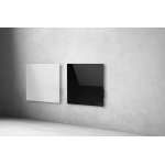 AENO AGH0012S Premium Eco Smart Quadro 500 W musta – seinään kiinnitettävä lämmitin - Image 4